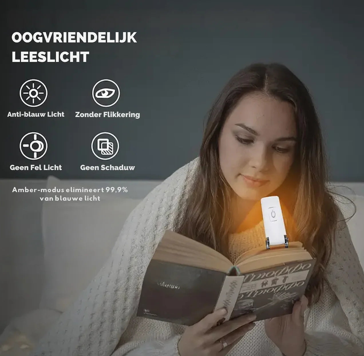 BookGlow™ - Lees moeiteloos, zelfs in het donker!