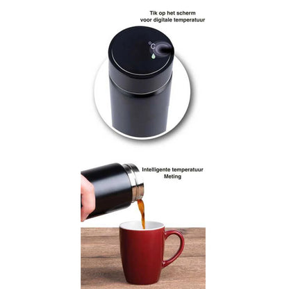 ThermaSteel™ - Houd je koffie urenlang heet!